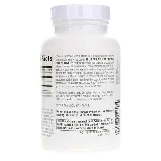 Sleep Science Melatonin Serene Night, SNN